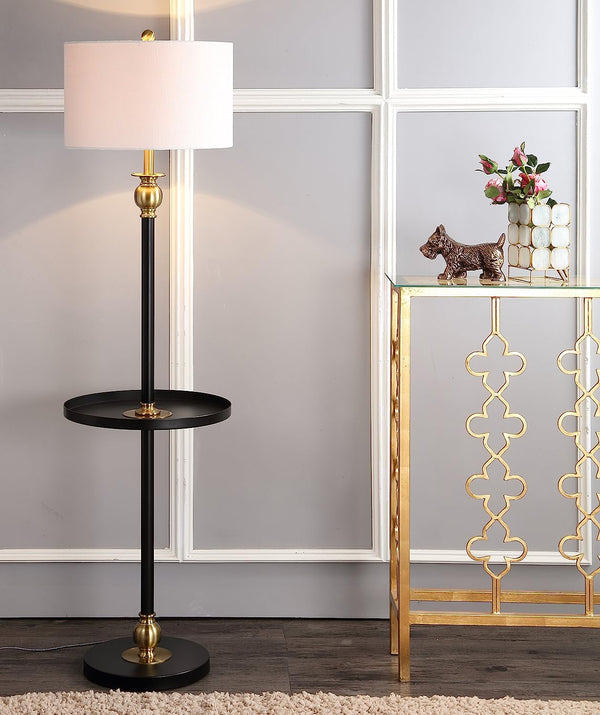 Fiona 61" Metal LED End Table Floor Lamp