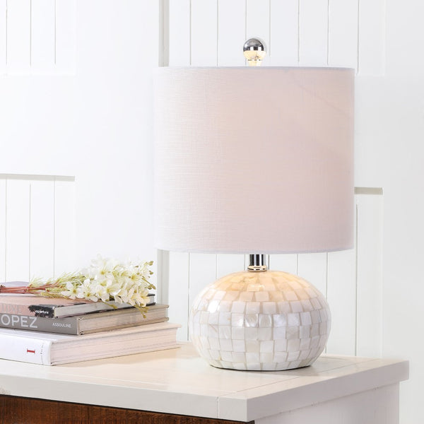 Odessa 16" Seashell LED Table Lamp