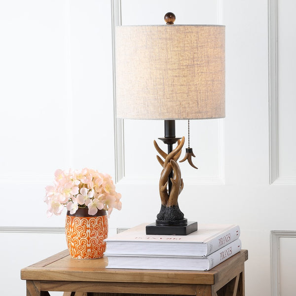 Pagoda 20.5" Resin Mini LED Table Lamp