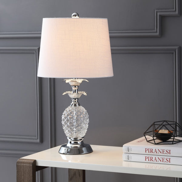 Stacked 24" Glass LED Table Lamp