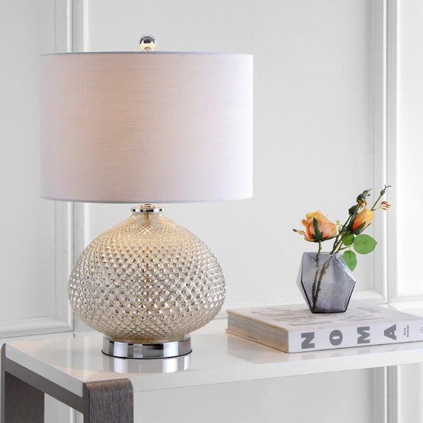 Regina 22.5" LED Glass Table Lamp