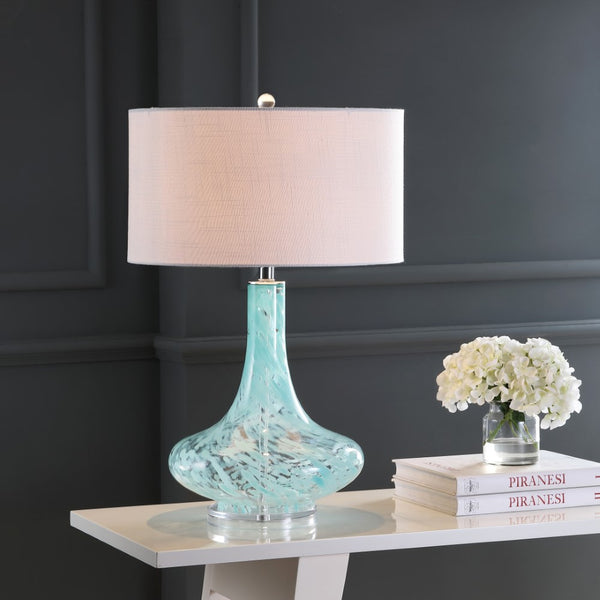 Modern 29" Glass/Acrylic LED Table Lamp