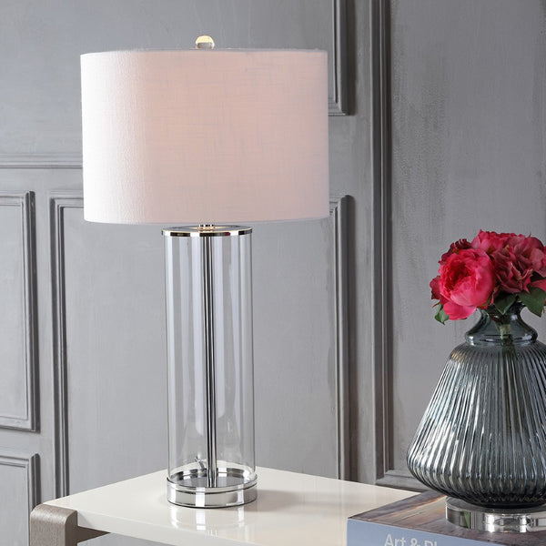 Dean 29" Glass LED Table Lamp