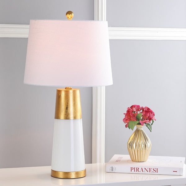 Jasper 26.25" Bubble Glass LED Table Lamp