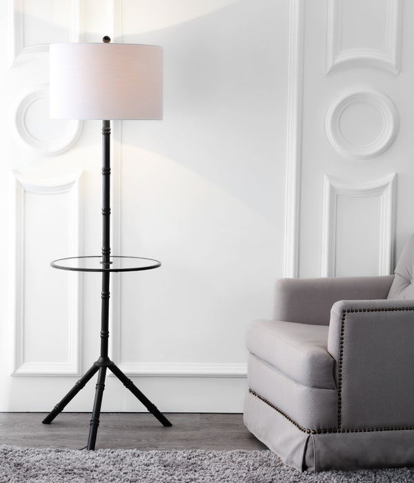 Regina 62" Metal LED End Table Floor Lamp