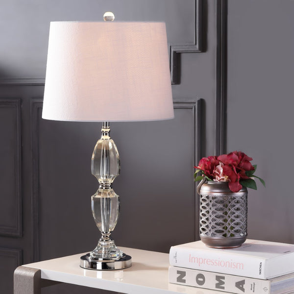 Emma 27" Crystal LED Table Lamp