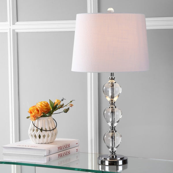 Lucena 27" Crystal LED Table Lamp