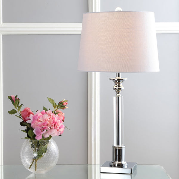 Genoa 28" Crystal LED Table Lamp