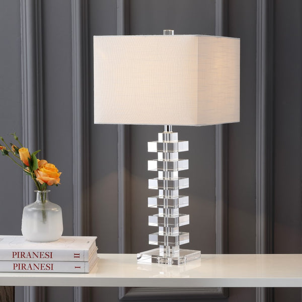 Kinsley 28" Crystal LED Table Lamp