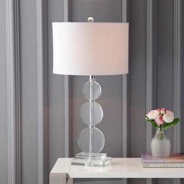 Genie 29.5" Crystal LED Table Lamp