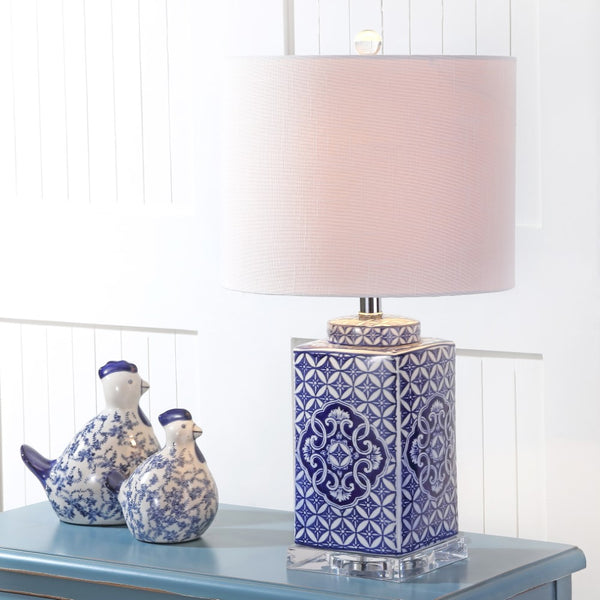 Clarke 23" Chinoiserie LED Table Lamp