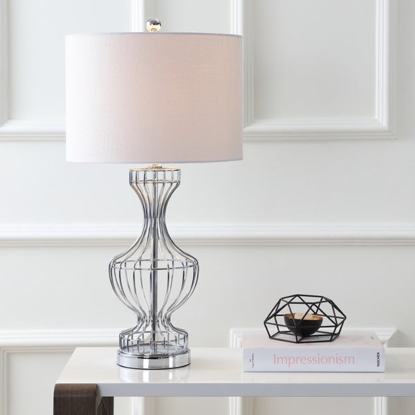 Dimond 28" Metal Wire Frame LED Table Lamp