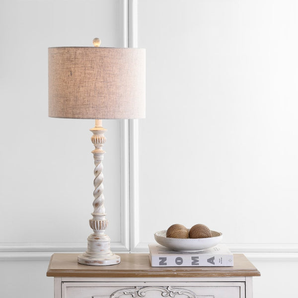 Regency 33" Rustic Resin LED Table Lamp