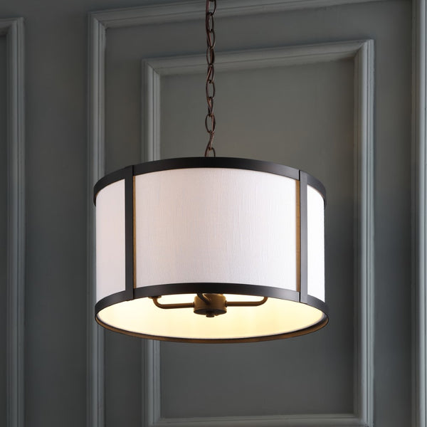 Dainolite 17" Metal LED Pendant Light