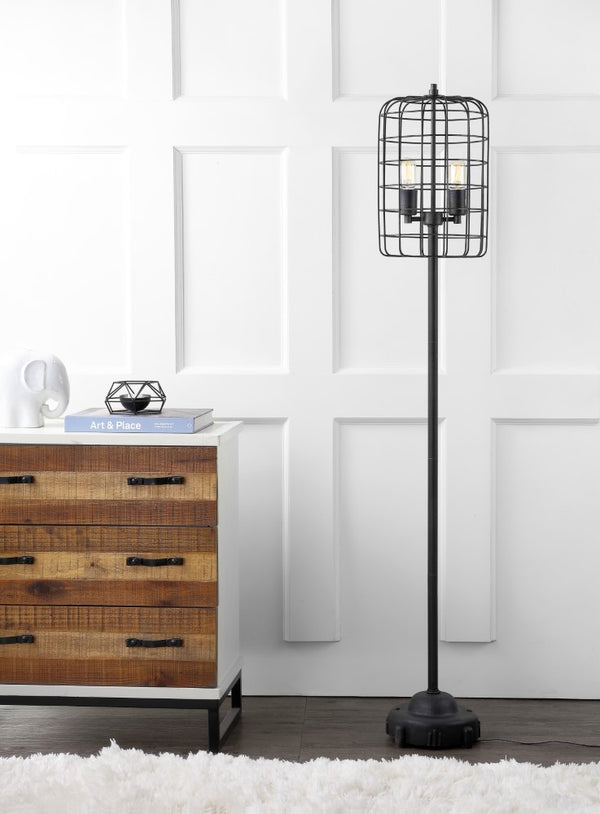 Elegant 20" Industrial Metal Table Lamp