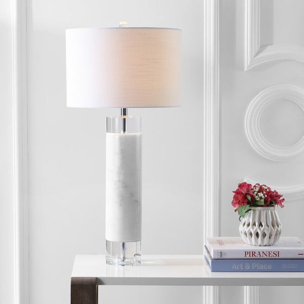 Murray 32" Marble/Crystal LED Table Lamp