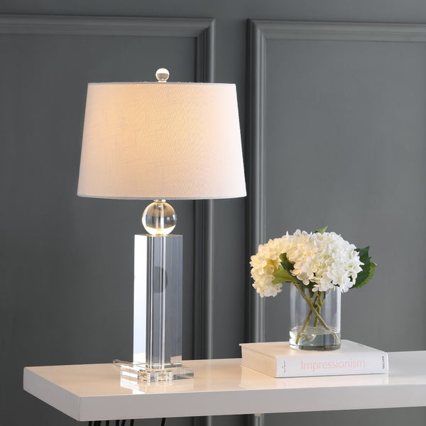 Emma 28.5" Crystal LED Table Lamp