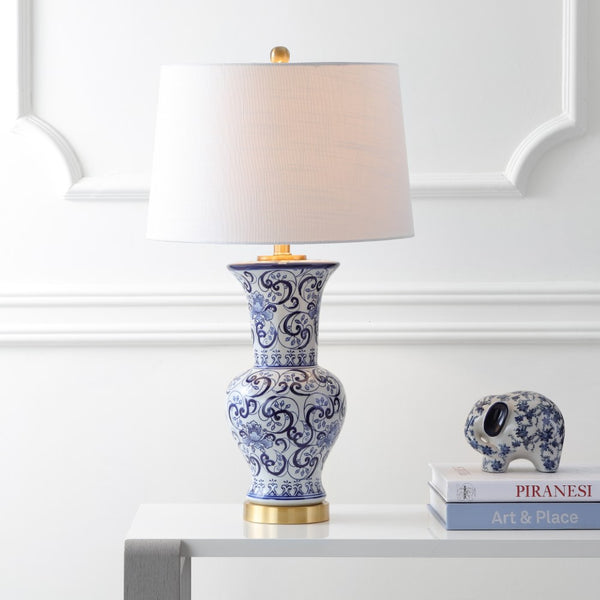 Limelights 28.5" Chinoiserie LED Table Lamp