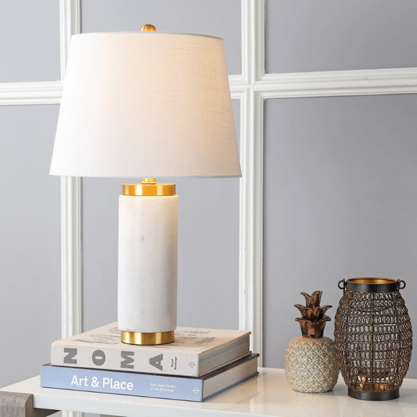 nuLOOM 23" Marble LED Table Lamp