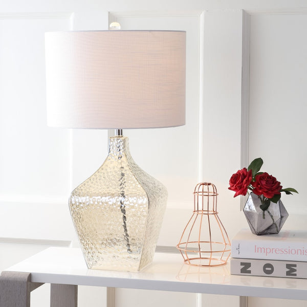 Stacked 26" Glass LED Table Lamp