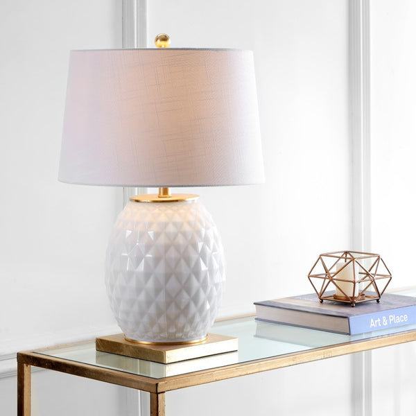 Baobab 25.5" LED Glass/Metal Table Lamp