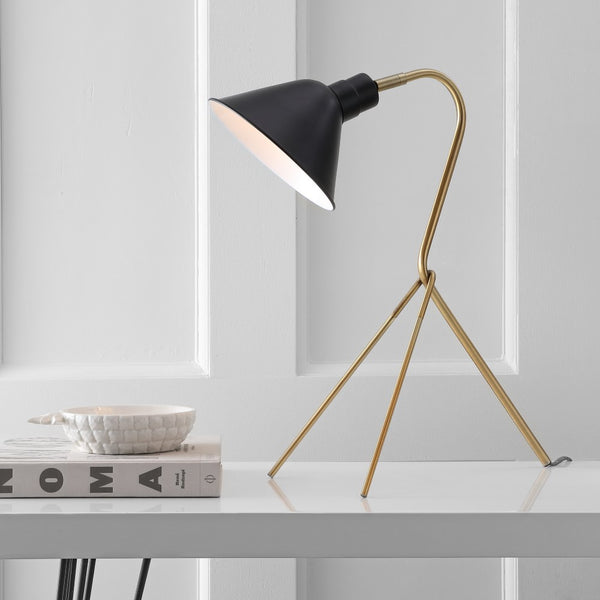 Spyder 20.25" Brass LED Task Lamp