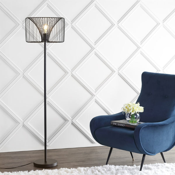 Depuley 61" Metal LED Floor Lamp