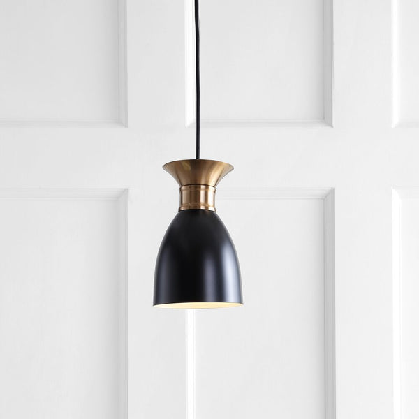 Brass Minimalistic Metal LED Pendant