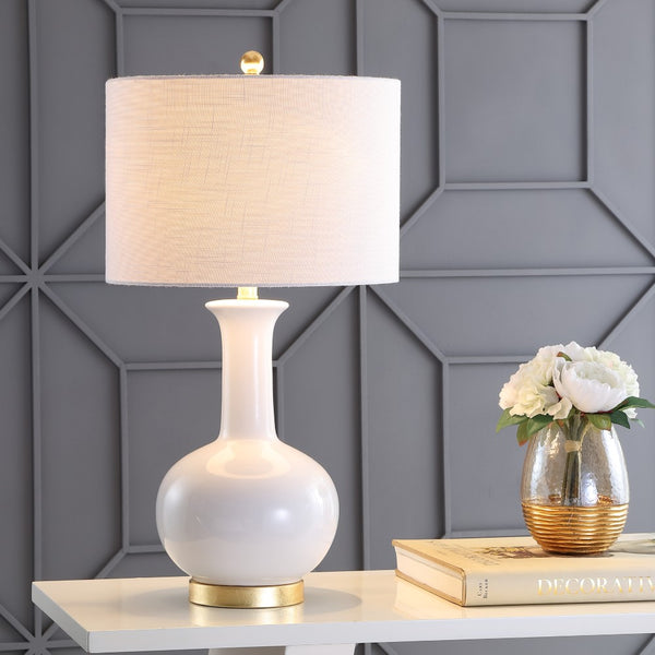 Taipei 27" Ceramic/Metal LED Table Lamp