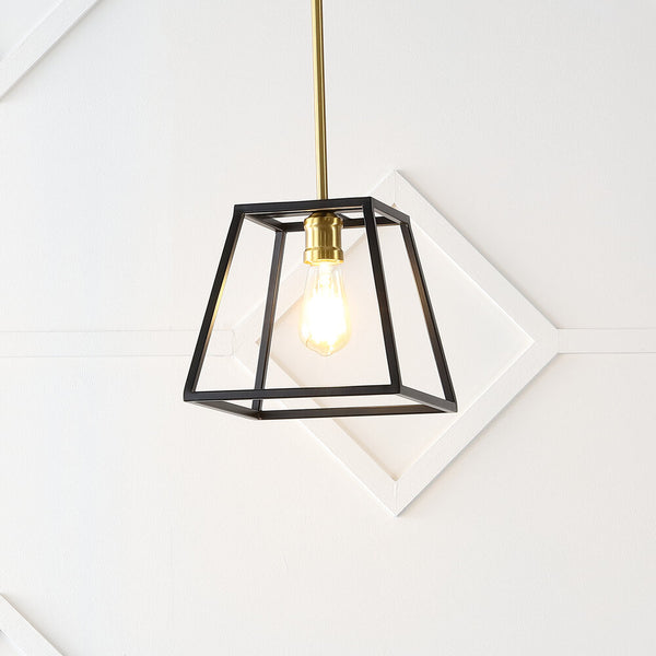 Dainolite Farmhouse Industrial Iron LED Pendant