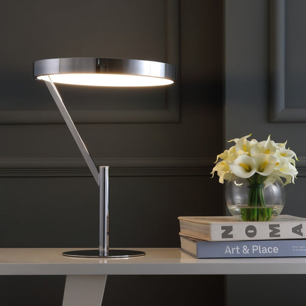 Lalia 18" Integrated LED Metal Table Lamp