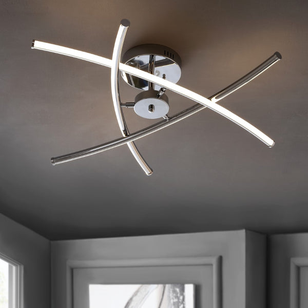 Kuzco 31.5" Modern Metal Integrated LED Pendant