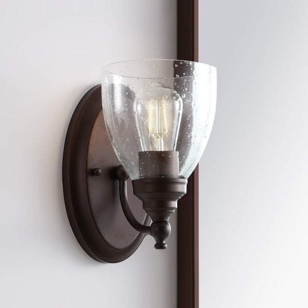 Franklin Metal/Glass LED Wall Sconce