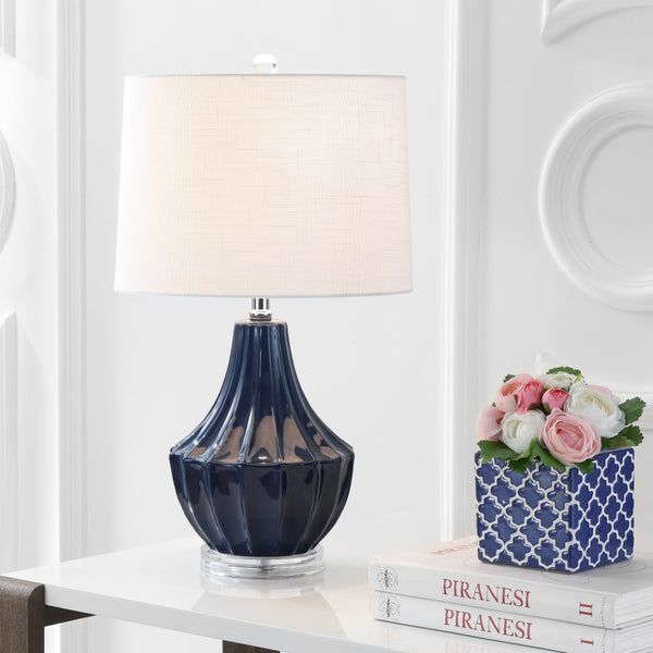 Stylish 24.5" Ceramic LED Table Lamp