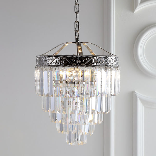 Elegant Crystal LED Chandelier