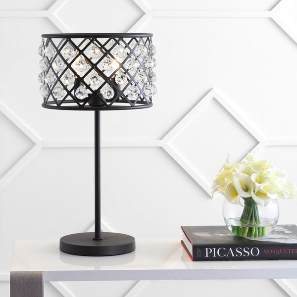 Safavieh 22.5" Metal/Crystal LED Table Lamp