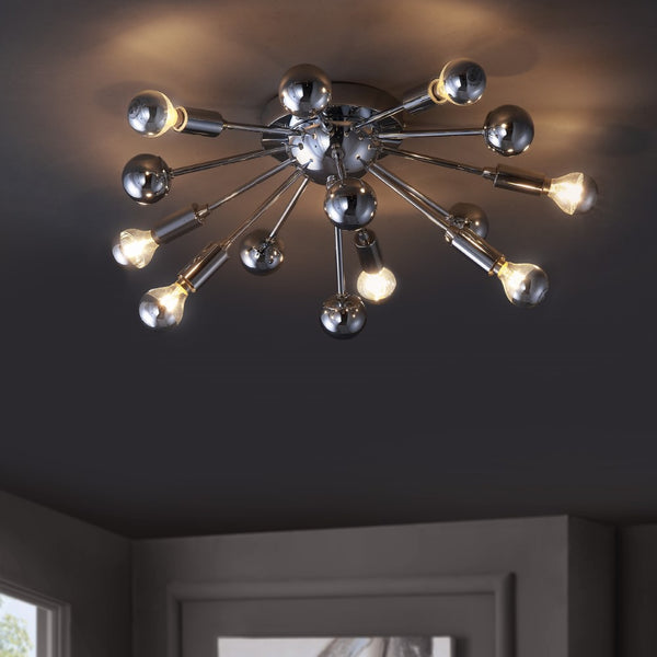 Revive 20" 7-Light Metal LED Flush Mount