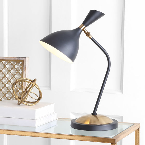 Celentano 21.5" Iron Retro Mid-Century LED Table Lamp