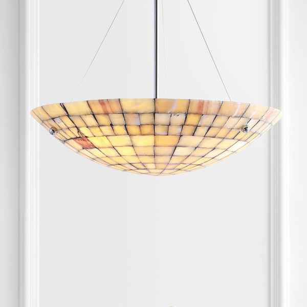 Harolds 24" Marble/Metal LED Pendant