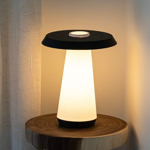 Rumour 12.25" Mid-Century Minimalist Plant-Based PLA 3D Printed Dimmable LED Table Lamp